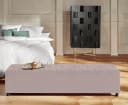 HOME AFFAIRE Bettbank Relaxy Beige Grau Gesteppt Mit Staufach Bild 1