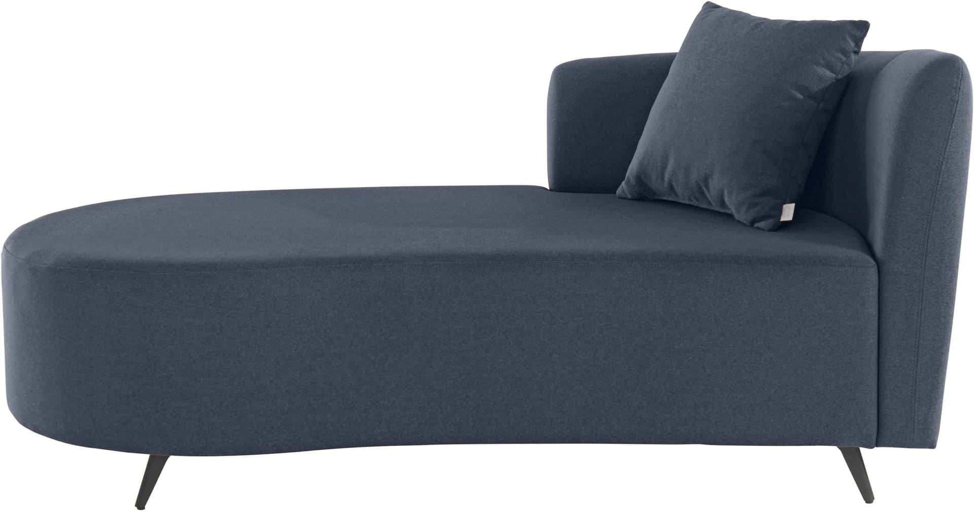 HOME AFFAIRE Recamiere Hulby Dunkelblau Polyester
