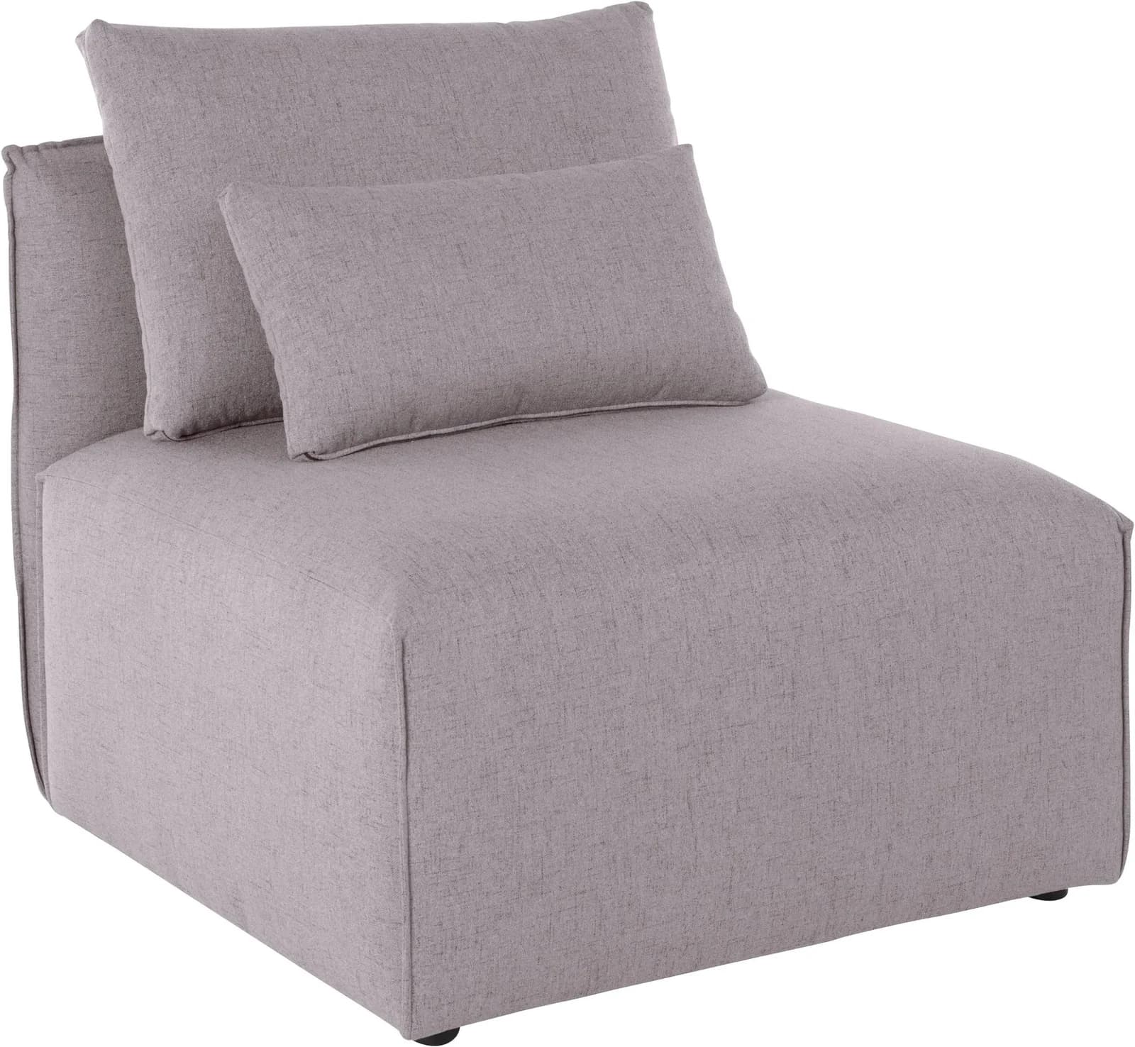 OTTO HOME Sessel Nöre Grau Samtoptik Modul