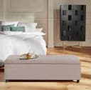 HOME AFFAIRE Bettbank Relaxy Beige Grau mit Stauraum Bild 1