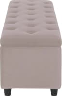 HOME AFFAIRE Bettbank Relaxy Beige Grau mit Stauraum Bild 4