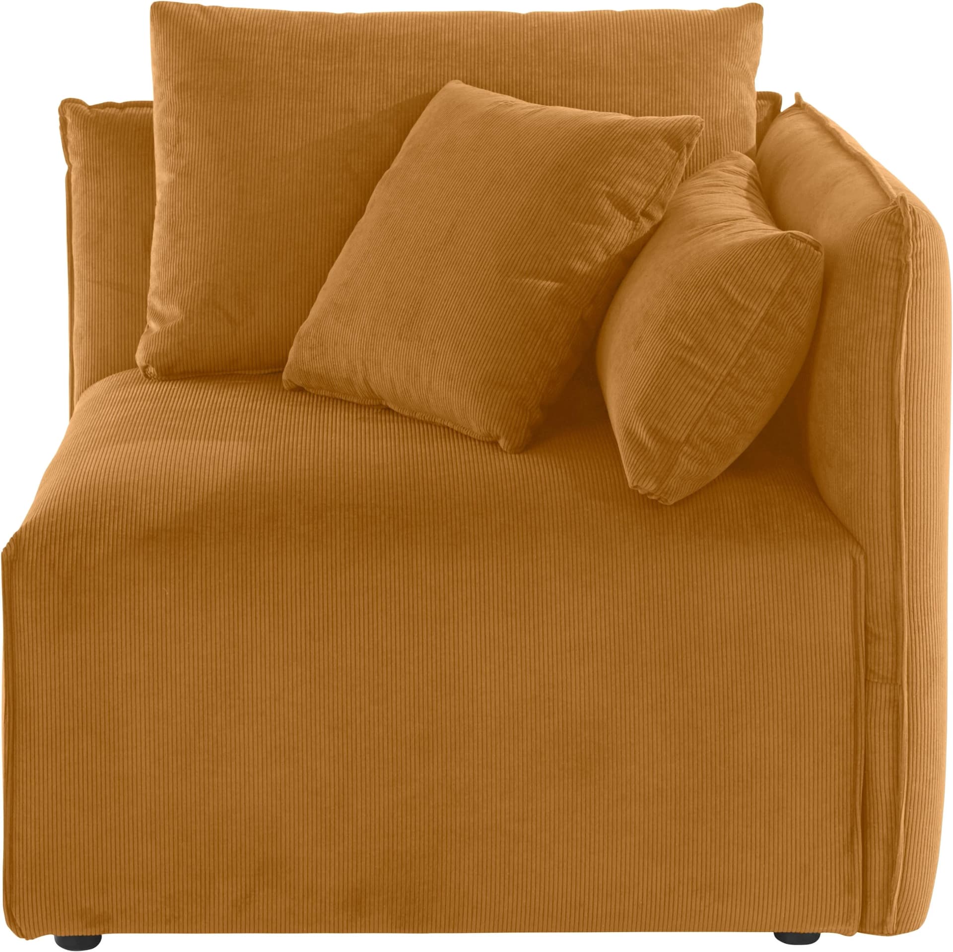 OTTO HOME Sofa-Eckelement Nöre Curry Samt