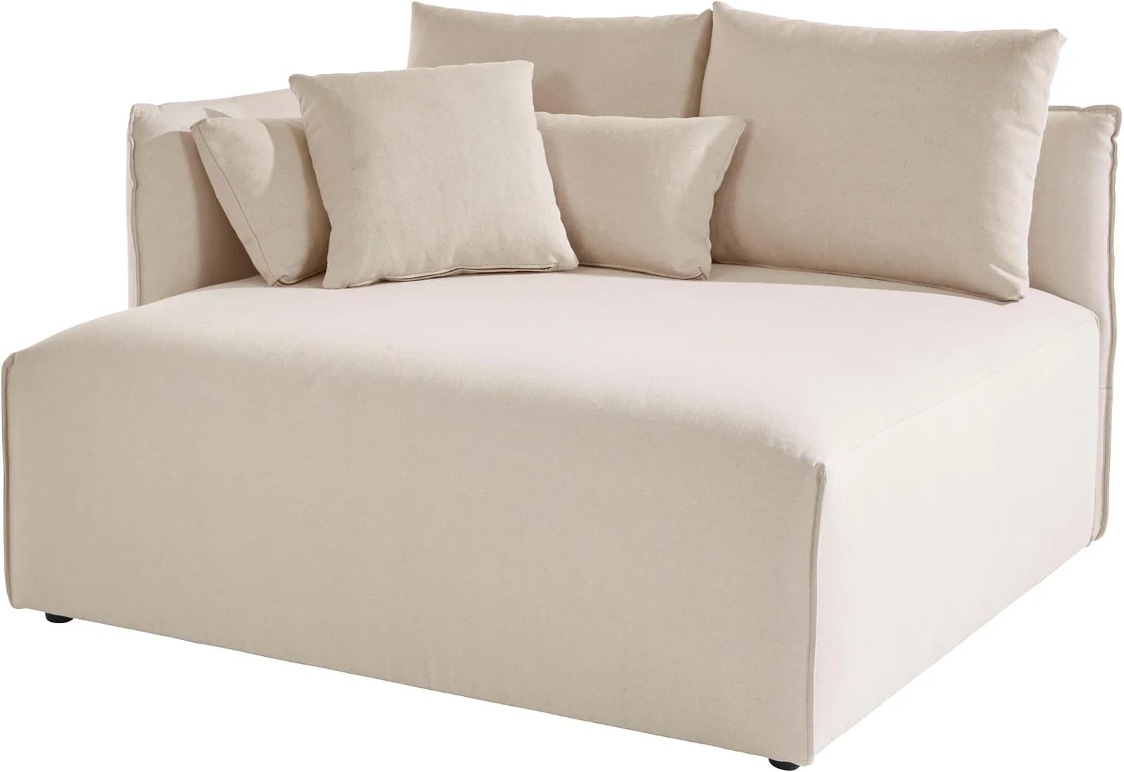 OTTO HOME Ottomane Nöre Beige Leinenmix Lounge-Modul
