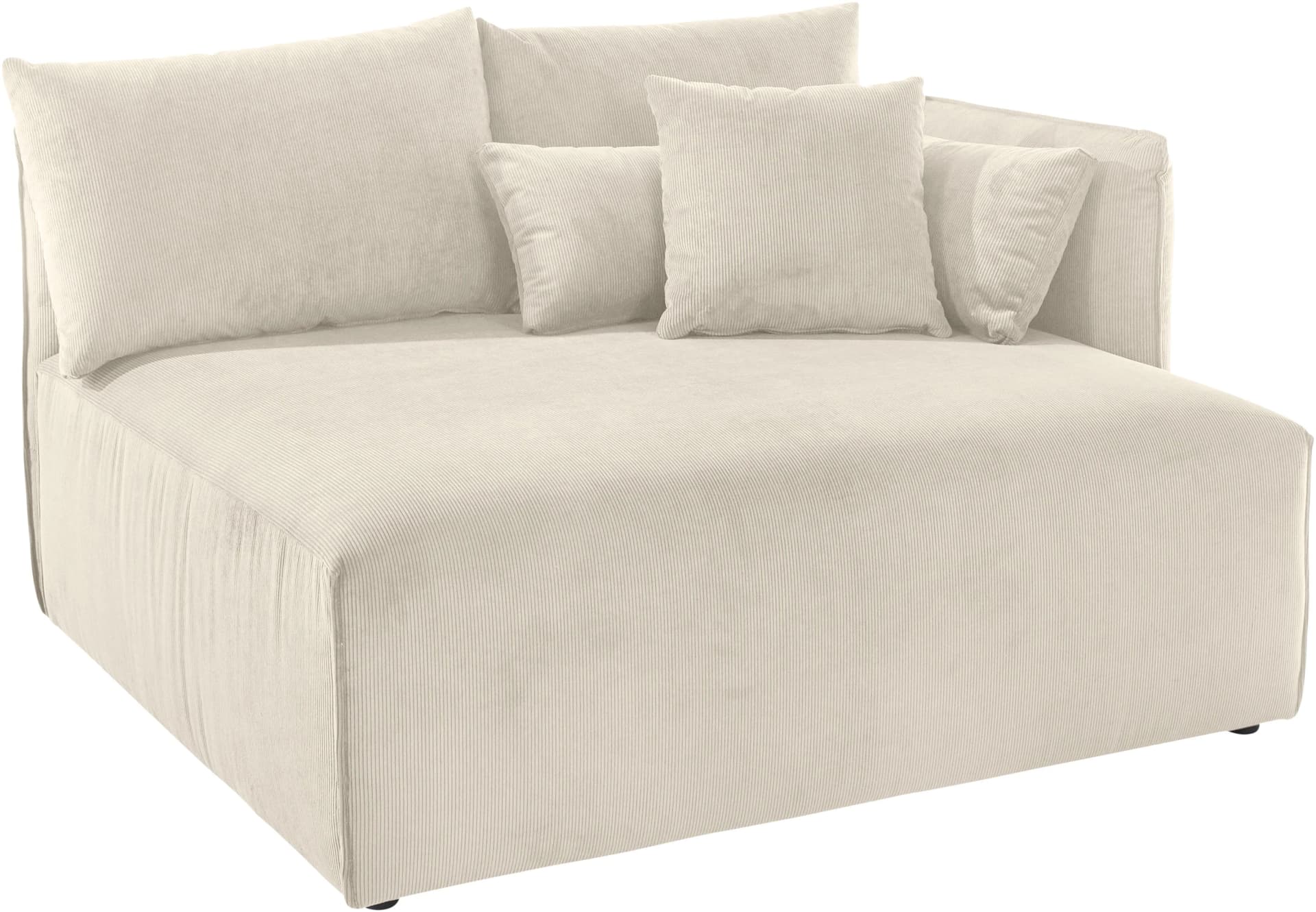 OTTO HOME Ottomane Nöre Beige 100% Polyester Lounge-Modul