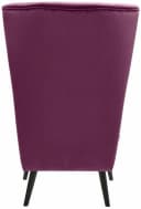 HOME AFFAIRE Sessel Salla Ohrensessel Lila Samtoptik Bild 5