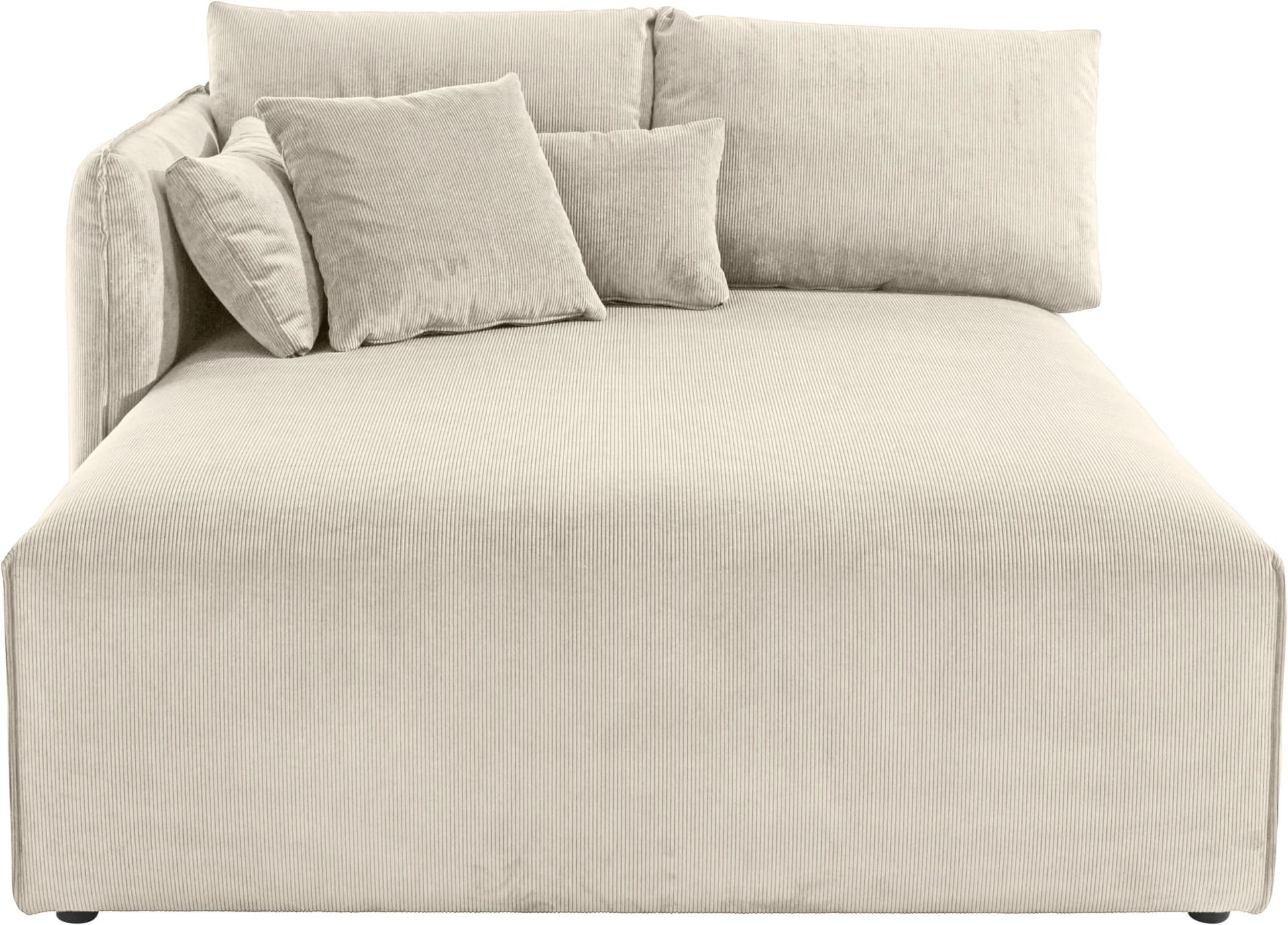 OTTO HOME Ottomane Nöre Beige Lounge-Modul Samt