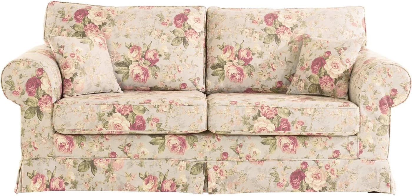 HOME AFFAIRE Shadmoor 3-Sitzer Sofa Beige Hussenoptik - Bild 2