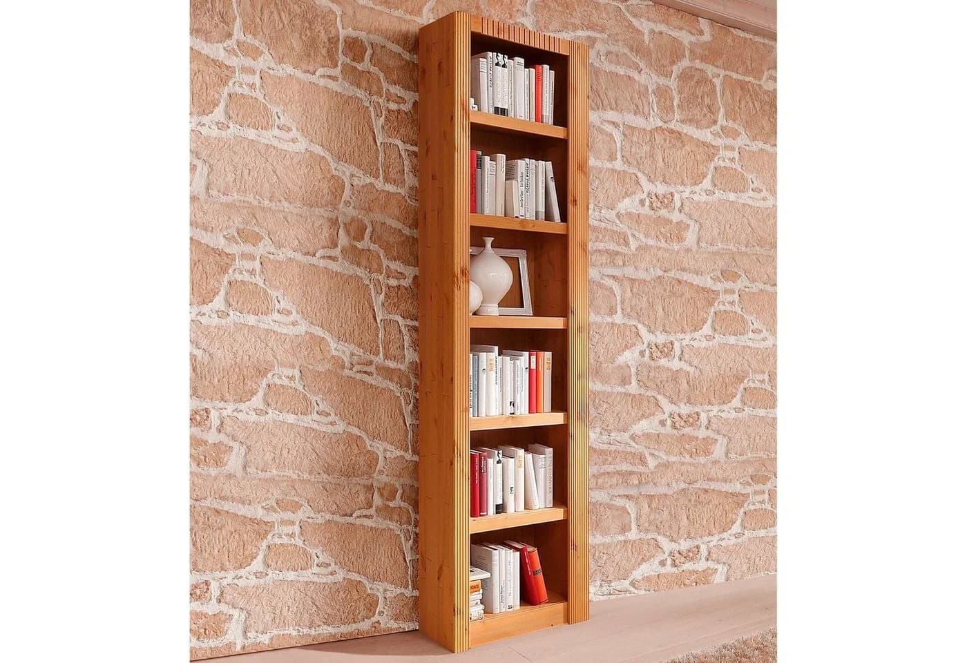 OTTO HOME Regal Bergen Massivholz Kiefer Beige Natur Gewachst - Bild 2
