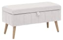 OTTO HOME AMIRA Truhenbank Beige mit Stauraum Bild 1