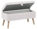 OTTO HOME AMIRA Truhenbank Beige mit Stauraum Bild 4