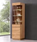 Home affaire Vitrine Laima Braun Eiche teilmassiv Landhausstil Bild 2