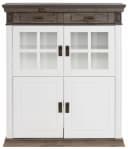 OTTO HOME Highboard Vinales Weiß Wengefarben Modern Bild 4
