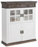 OTTO HOME Highboard Vinales Weiß Wengefarben Modern Bild 5