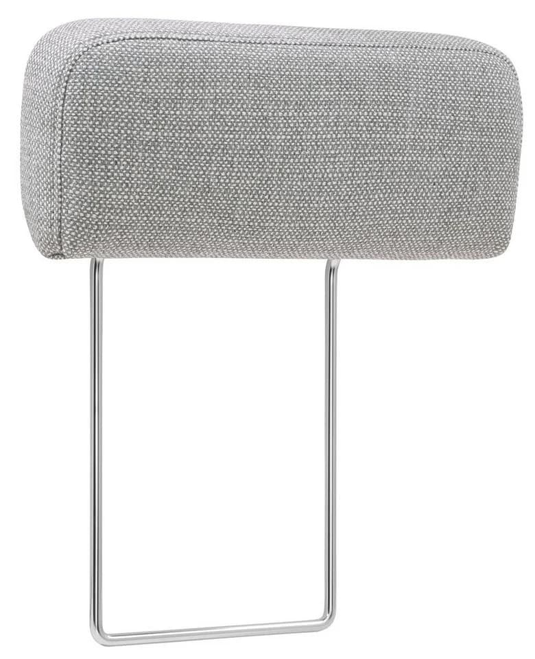 Home Affaire Kopfstütze Palmera Silber 2er Set Luxus-Microfaser