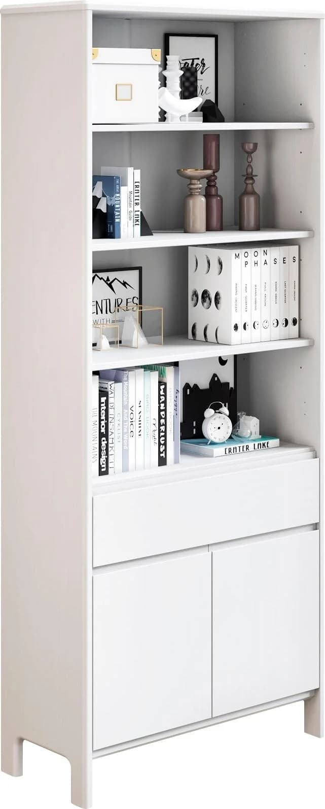 OTTO HOME Regal Luven Weiß Massivholz Kiefer