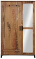 OTTO HOME Garderobenschrank Santos Massivholz mit Spiegel Bild 3
