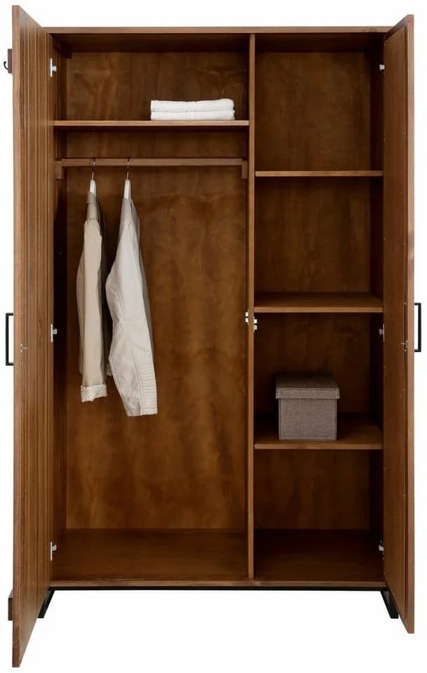 OTTO HOME Garderobenschrank Santos Massivholz mit Spiegel - Bild 4