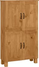 Home affaire Midischrank Rodby Massivholz Beige Bild 2