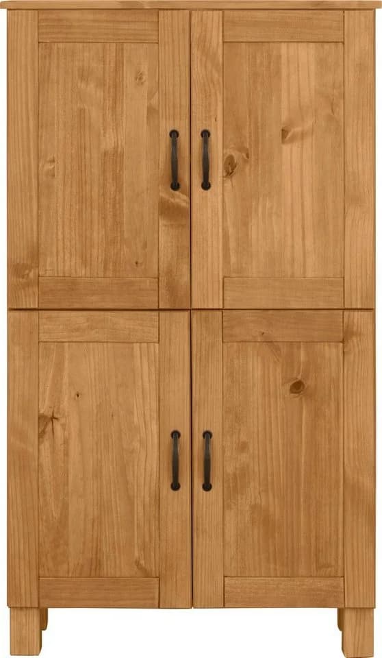 Home affaire Midischrank Rodby Massivholz Beige - Bild 3