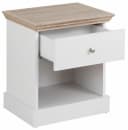 OTTO HOME Binz Nachtkonsole Weiß/Eichefarben Modern Bild 5