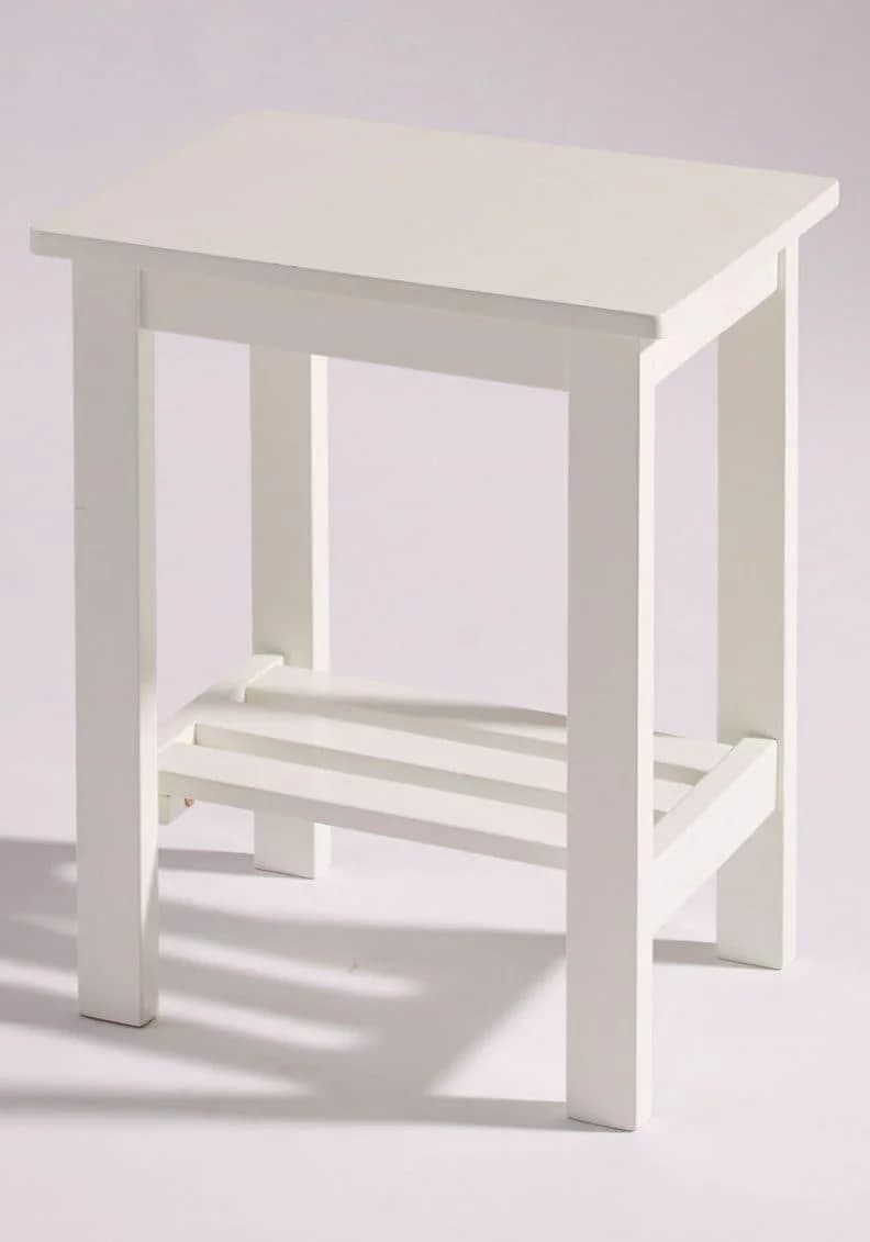 Home Affaire Beistelltisch Trendy Weiß MDF Massivholz