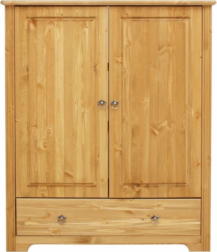 OTTO HOME Wäscheschrank Hugo Massivholz Landhausstil Beige