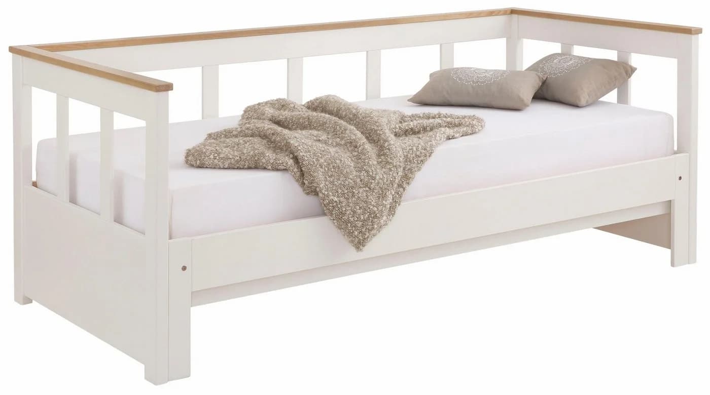 OTTO HOME AIRA Daybett Weiß Skandi Design Ausziehbar