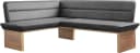 Eckbank OTTO HOME Beluna Polsterbank Sitzecke Anthrazit Eiche Bild 2