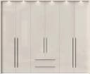 OTTO HOME Piano Drehtürenschrank Beige Hochglanz mit LED-Beleuchtung Bild 2