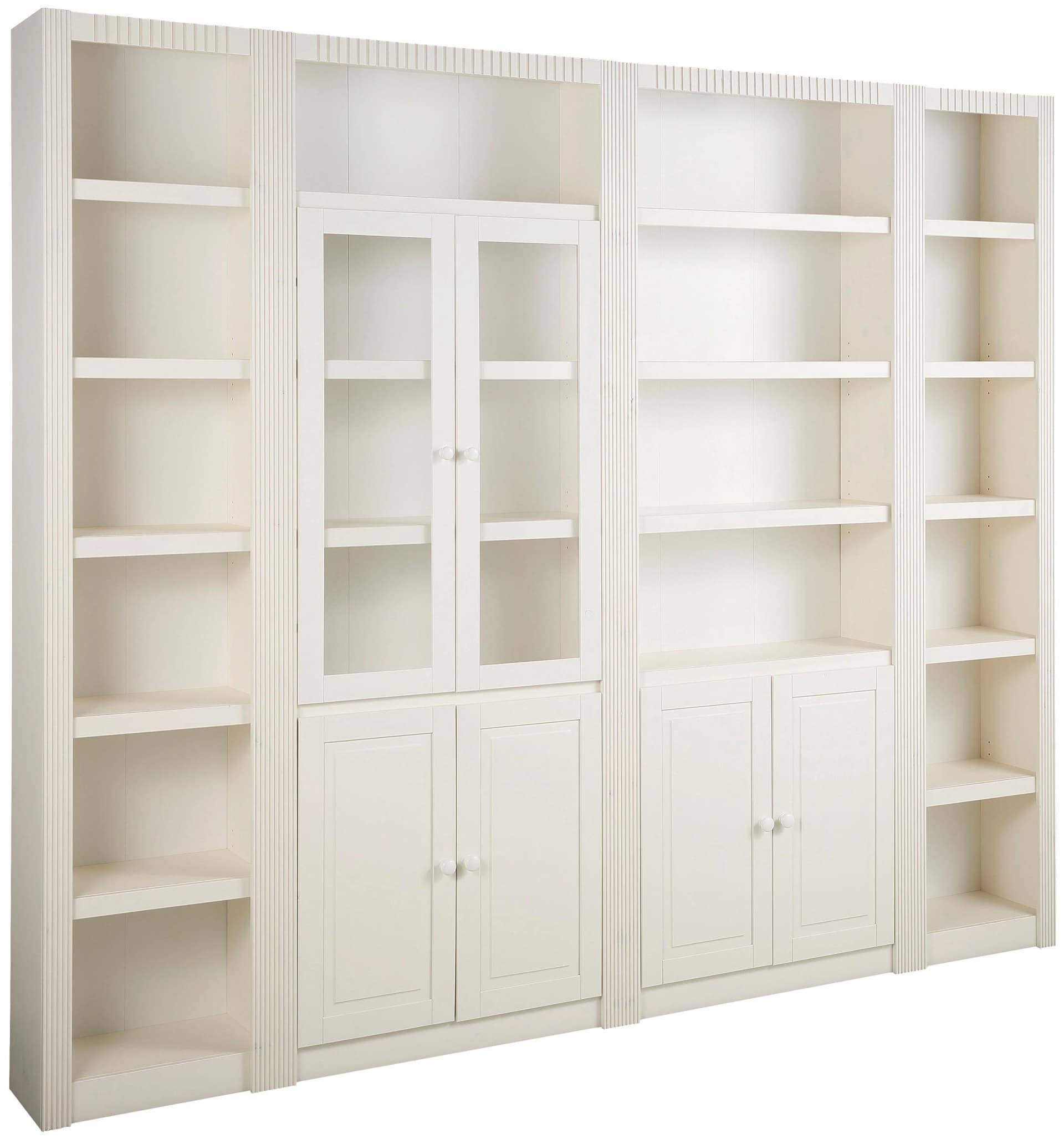 OTTO HOME Bücherwand Bergen Weiß Massivholz Kiefer