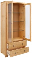 Vitrine OTTO HOME Gotland Beige Gelaugt Geölt Massivholz Bild 4