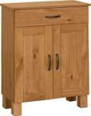 HOME AFFAIRE Rodby Unterschrank Massivholz Beige Natur Bild 2