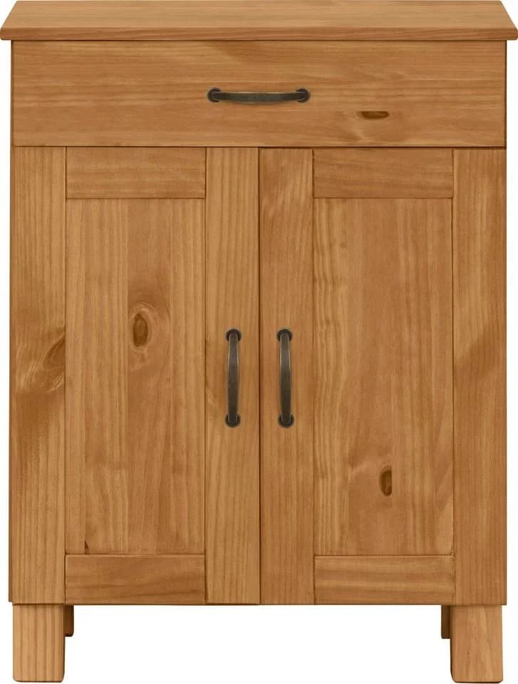 HOME AFFAIRE Rodby Unterschrank Massivholz Beige Natur - Bild 3