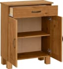 HOME AFFAIRE Rodby Unterschrank Massivholz Beige Natur Bild 4