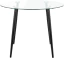OTTO home Glastisch Danny Rund 100cm Moderner Esstisch Bild 3