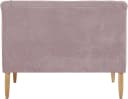 HOME AFFAIRE Moro Küchensofa Rosa Microfaser 2-Sitzer Bild 4