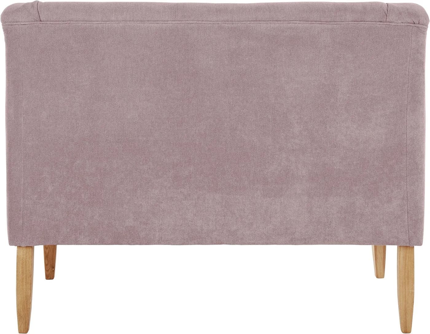 HOME AFFAIRE Moro Küchensofa Rosa Microfaser 2-Sitzer - Bild 4
