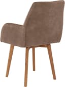 OTTO HOME Esszimmerstuhl Brest Taupe Eiche Massivholz Bild 5