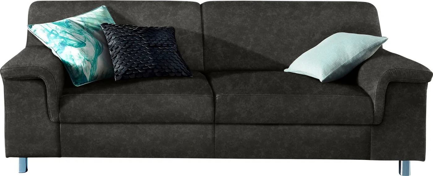 HOME AFFAIRE Jamie 2,5-Sitzer Sofa Schwarz Modern