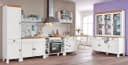 HOME AFFAIRE Oslo Unterschrank 150cm Massivholz Kiefer Beige/Gelb Bild 4