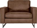 Home Affaire Loveseat Pinto 105 cm Braun Lederoptik Bild 1