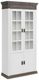 OTTO HOME Vitrine Vinales Weiß Landhausstil Massivholz Bild 2