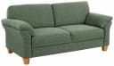 HOME AFFAIRE Borkum 2-Sitzer Sofa Grün-Grau Landhaus-Stil Bild 1