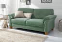 HOME AFFAIRE Borkum 2-Sitzer Sofa Grün-Grau Landhaus-Stil Bild 2