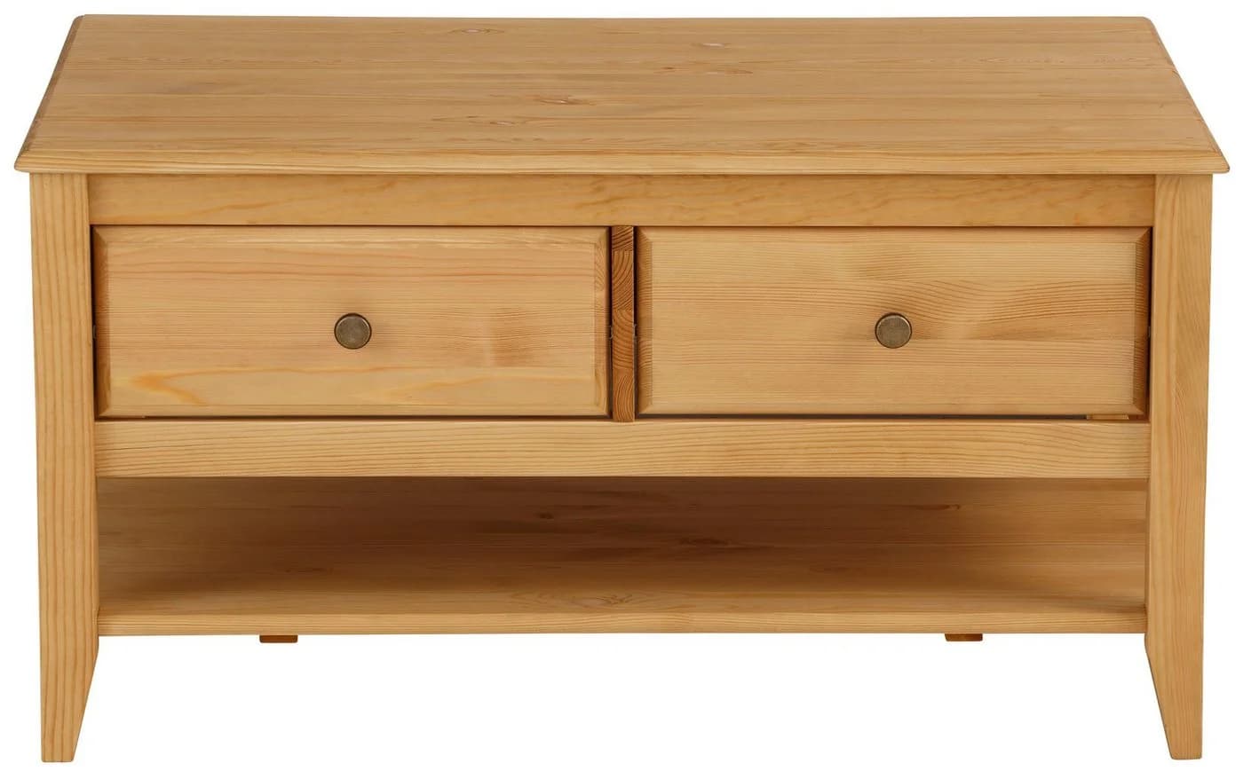 Couchtisch OTTO HOME Leonis Massivholz mit Schubladen - Bild 2