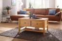 Couchtisch OTTO HOME Leonis Massivholz mit Schubladen Bild 4