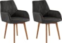 OTTO HOME Esszimmerstuhl Brest Grau Eiche Massivholz Bild 1