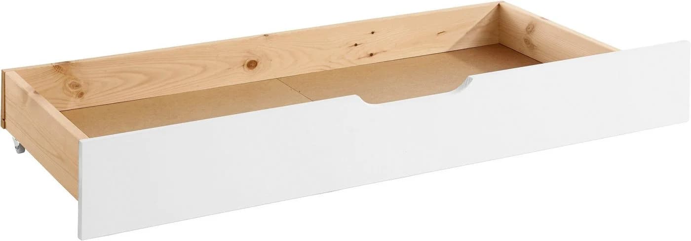 OTTO HOME Schubkasten LOTTE Weiß Massivholz Kinderbett