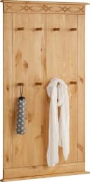 OTTO HOME Indra Garderobenpaneel Beige Natur Massivholz 8 Haken Bild 5
