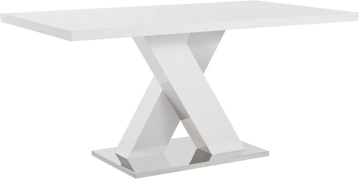 Esstisch OTTO HOME Ali Weiß Hochglanz Modernes Design - Bild 3